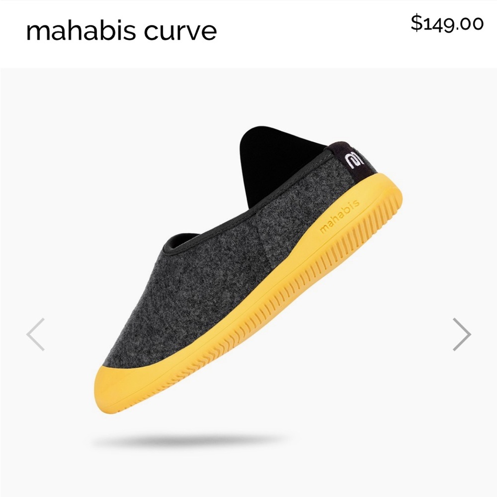 NIB Mahabis Curve Classic Slippers Men’s 46